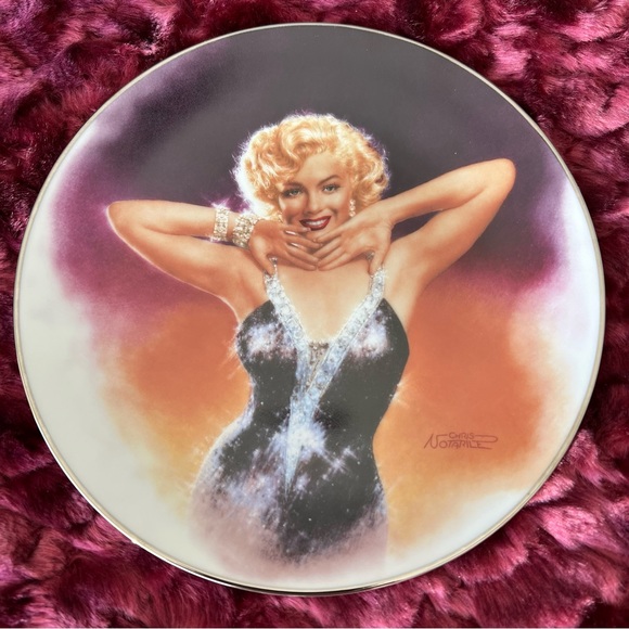 Vintage Delphi Marilyn Monroe ‘Shining Star’ Collectible Plate - Picture 1 of 3